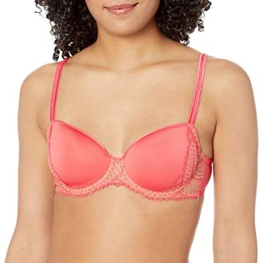 Imagem de Simone Perele Sutiã feminino Reflet 3D moldado, Mamão, 32E