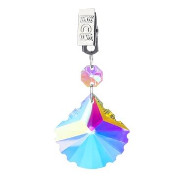 Imagem de Clipes de toalha de mesa de cristal, pesos, vidro de cristal, apanhador de sol, pingente, fixação, clipes de mesa para cortinas, toalhas de mesa