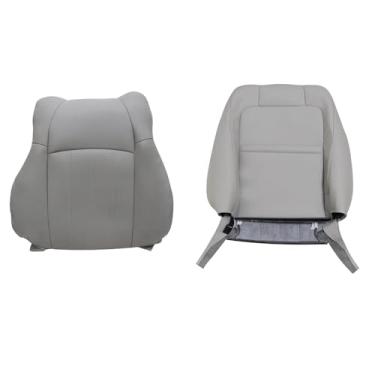 Imagem de TECKEEN Capa de assento de couro inferior + superior do motorista dianteiro esquerdo para Chrysler 300C 2005-2010