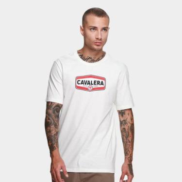 Imagem de Camiseta Cavalera Indie Racing Champs Masculina, Off white, M
