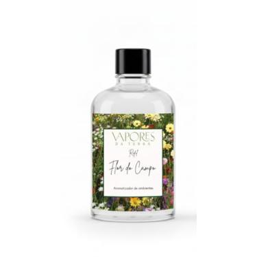 Imagem de Vapores da Terra Refil para Aromatizador de Ambiente Flor do Campo, Líquido, 500ml, Fragrância Natural (500ml)