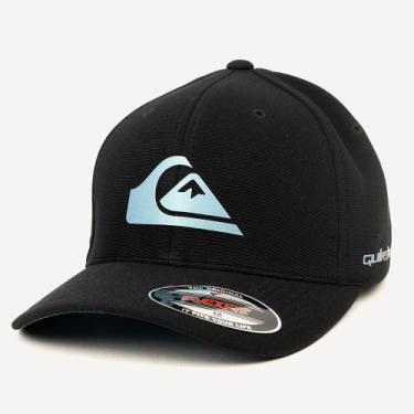 Imagem de Boné Quiksilver Aba Curva Gradient Logo Wordblock SM26 Preto, Preto, M