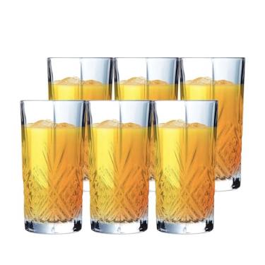 Imagem de Arcoroc,Jogo de Copo Broadway Alto, Conjunto de Copo de Vidro 6pcs, 280ml