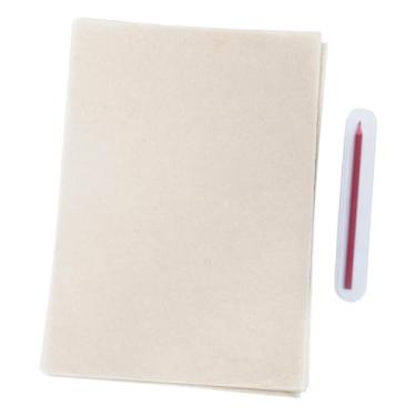 Imagem de Colaxi Pacote com 10 folhas de papel vegetal transparente, 37x26cm, para lápis, marcador e tinta, ideal para esboços, desenhos preliminares e cópias.