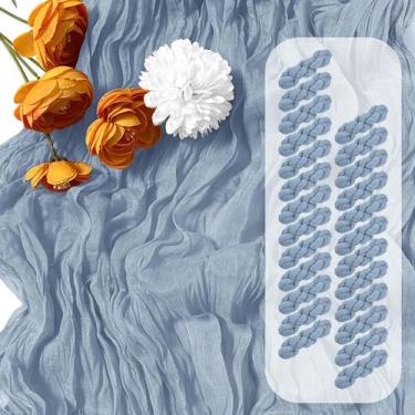 Imagem de Table Runner FANTEKE Dusty Blue Gesecloth 43x275cm, pacote com 25