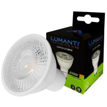 Imagem de Lâmpada Led Dicroica Mr16 6,5W Gu10 Bivolt Branco Frio - LUMANTI, Bivo