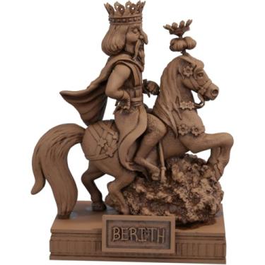 Imagem de Estátua Imagem Berith - Chave Menor de Salomão - Ars Goetis (Cor Madeira)