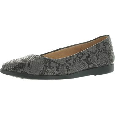 Imagem de LifeStride Mocassim feminino Amelia, Preto, cinza, 9