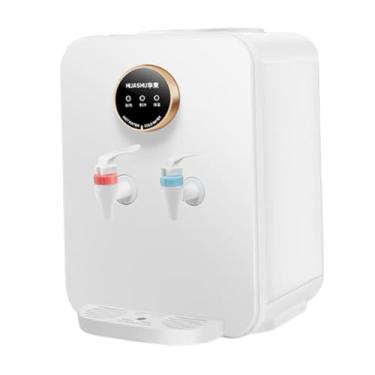 Imagem de Wswqop Dispensador de água de, bebedouro de cabeceira, bebedouro portátil com carregamento superior, para cozinha, barraca, festa em casa, Branco