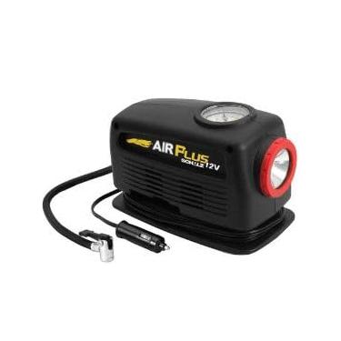 Imagem de Compressor De Ar Elétrico Automotivo Schulz Air Plus 12v Lanterna 120w Maní´metro Sem í leo Portátil