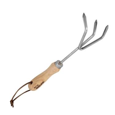 Imagem de Ancinho 3 Dentes Inox Para Jardim Vonder Plus