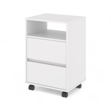 Imagem de Gaveteiro Fox Com Rodízios Branco