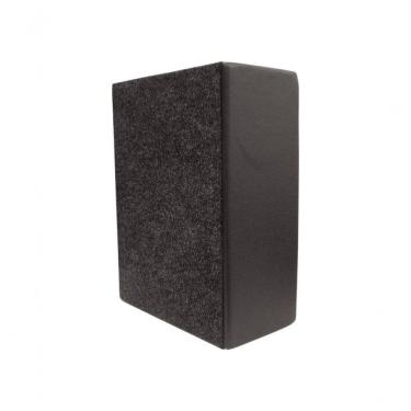 Imagem de Caixa Vazia Para 2 Drivers E 1 Tweeter Quadrada Acarpetada