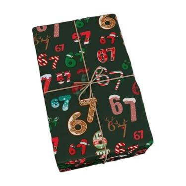 Imagem de Lilihuimaoyi Papel de Embrulho de Natal, Papel de Presente Tradicional para Flores, Materiais de Embalagem para Festas Festivas, Casamentos de Inverno E, Style B