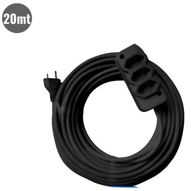 Imagem de Extensão com Cabo PP 2x2,5mm 20 Metros Eletricidade