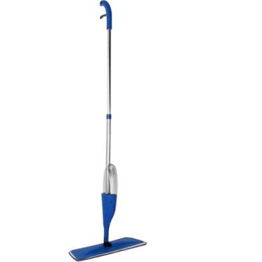 Imagem de Mop Spray com Reservatório 300ml, Microfibra Lavável, Cabeça Giratória 360 Graus, Sistema de Pulverização, Cabo Ergonômico para Limpeza de Pisos
