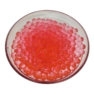 Imagem de Bolinhas de Gel que Crescem na Água Ideal para Decoração de Vasos Festas, Plantas e Artesanato 20g cada - Brucaro Prime (Vermelho)