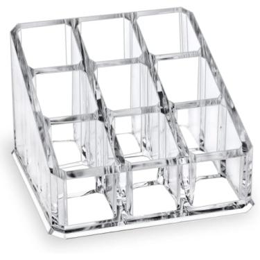 Imagem de Organizador Porta Batom Acrílico Organizador 09 Batons