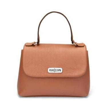 Imagem de Bolsa Feminina Transversal Pequena em Couro Legitimo Road Seven-Feminino