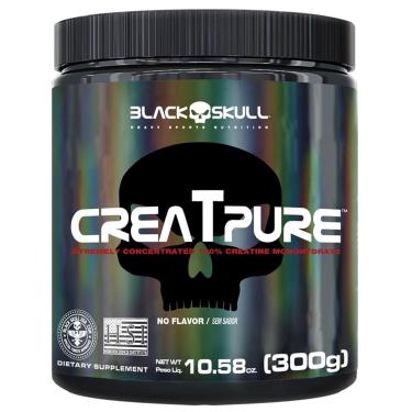 Imagem de CREATPURE - CREATINA CREAPURE - 300G - BLACK SKULL-Unissex