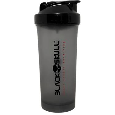 Imagem de Coqueteleira Shakeira Garrafa Academia Black Skull 600ml-Unissex