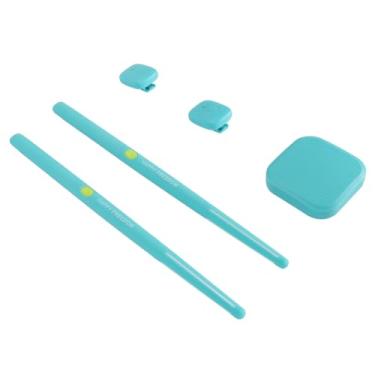 Imagem de Luqeeg Conjunto de Bateria de Ar Elétrica Virtual Com Pedais de Baqueta, Kit de Bateria Eletrônica Portátil para Iniciantes, Experiência de Realista, Compacto e Leve