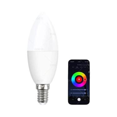 Imagem de Lâmpada LED Inteligente ZigBee Tuya Wifi Bluetooth Regulável RGB CW GU
