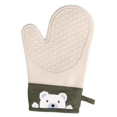 Imagem de WeiLaiKeQi Luva de silicone para forno, ao calor, multifuncional, leve e essencial para cozinhar, acampar e fazer churrasco.