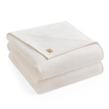 Imagem de UGG Cobertor de lã de coco para cama queen size – decoração de quarto aconchegante e luxuosa, roupa de cama macia e quente de inverno, cobertor pesado e cobertor queen para cama, presentes para