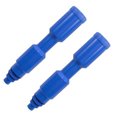 Imagem de ChShFirLOV 2 peças 16,5 polegadas acima e enterradas para escumadeira de piscina para inverno para escumadeiras roscadas de 3,8 cm e 5 cm