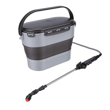 Imagem de Depisuta Pulverizador Elétrico, Pulverizador de Névoa de Jardim Alimentado por Bateria Recarregável de 2 Galões Com Fivela Dobrável, Varinha Telescópica de 56 Polegadas e 4 Bicos de Névoa