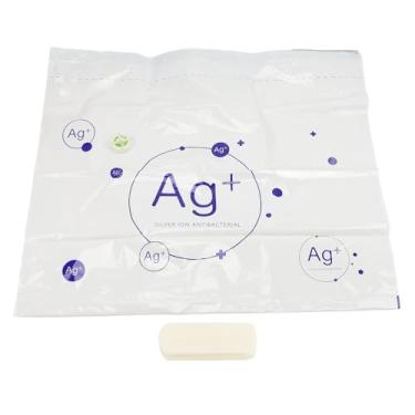 Imagem de Saco de compressão a vácuo para armazenamento de roupas de viagem, vedação superior, durável, reutilizável para organização de guarda-roupa, material pa pe (80x40x38cmx38cm / 31,5x15,75x14,96x)