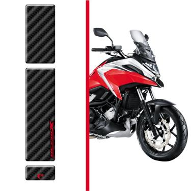 Imagem de Protetor De Tanque Adesivo Moto Honda Nc750x 2021-2025 Carbono 1