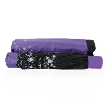 Imagem de Guarda Chuva Grande Reforçado Contra Vento Cabe Na Bolsa Com Proteção 