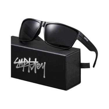 Imagem de Óculos De Sol Estilo Esportivo Fashion Com Proteção UV Textura Para Di