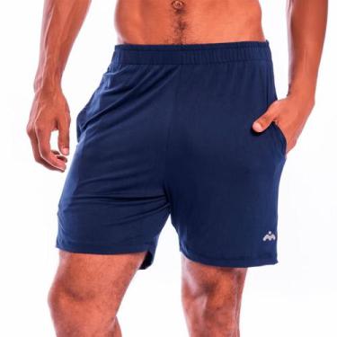 Imagem de Shorts Masculino Dry Fit Mezul Essencial, Azul, GG