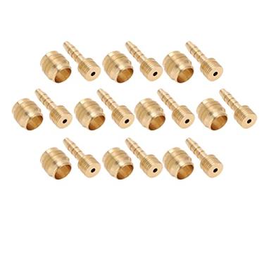 Imagem de Generic 10 Conjuntos de Cabeça de Azeitona de Agulha de óleo de Bicicleta Durável para, Inserção de Agulha de óleo de Liga de Cobre Leve e Prática para Mangueira de Freio a Disco, Adequado para