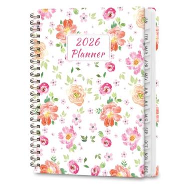 Imagem de Agenda 2026, agenda de planejamento acadêmico, agenda de planejamento acadêmico, escritório, escola, casa, para mulheres e homens, 16 cm × 21,6 cm