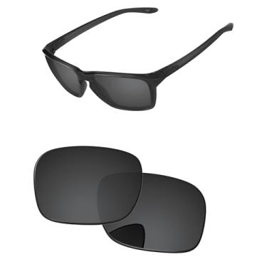 Imagem de PapaViva Lentes de reposição para óculos de sol Oakley Sylas OO9448 57 mm, Preto liso, Sylas