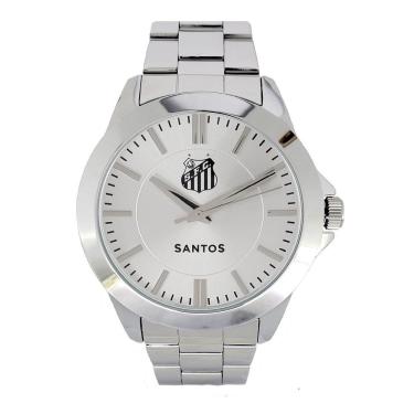 Imagem de Relógio Masculino Do Santos San-004-1 Casual Aço Analógico