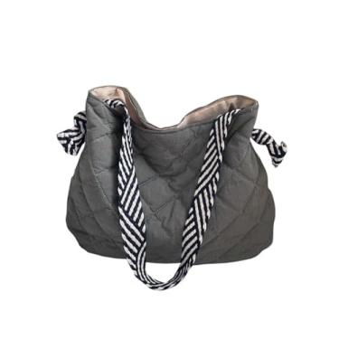 Imagem de RYZGOJV Sacola grande de lona de algodão super forte, bolsa de pano reutilizável para compras de supermercado, bolsa leve para mulheres - verde