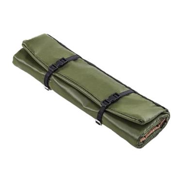 Imagem de simhoa Saco de dormir RC Adventures, item colecionável autêntico, acessório de brinquedo para veículos criativos, ornamento para exibição de carros 1/10 D90, Verde 31.6x12.6x1cm