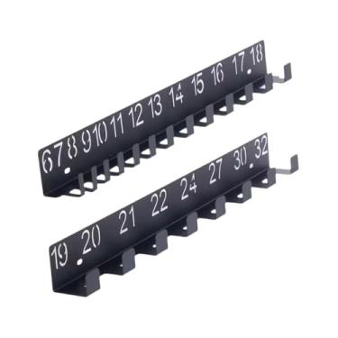 Imagem de Bothyi 2x Organizadores de Chave Inglesa de Parede, Organizadores de Ferramentas, Ganchos de Ferro para Pendurar, Suportes de Armazenamento para Oficina de