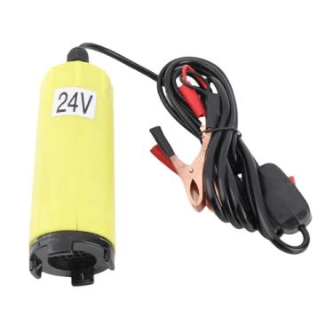 Imagem de Bomba elétrica portátil Bomba de transferência de combustível submersível de alta capacidade 30Lmin Taxa de fluxo para máquinas de construção de colheitadeira de automóveis