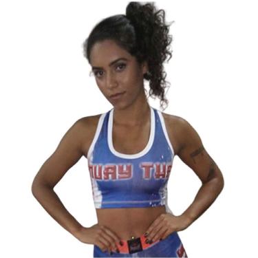Imagem de Top Compressão Feminino Forração Dupla - 1802 - Muay Thai - PP