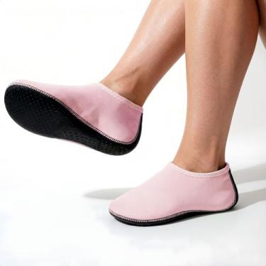 Imagem de Sapatilha Antiderrapante Aquática Tamanho GG Veste 4246 Unissex Água P