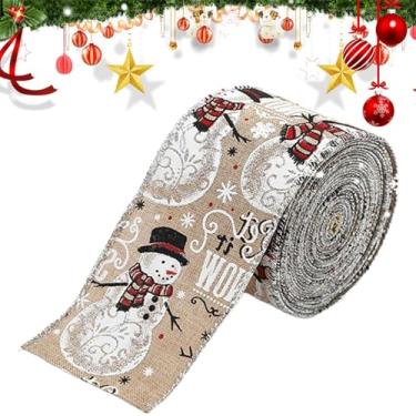 Imagem de com fio de Natal, de embrulho,Flâmula de guirlanda - Decoração decorativa da fazenda dos acessórios do, do natal veículo de neve da xadrez de neve para a tecelagem artesanal