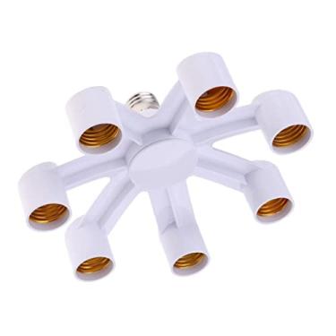 Imagem de Stgfyxgs Adaptador Divisor de Soquete Multifuncional E27 para E27 com 3/4/5/6 Funções para Lâmpadas de Estúdio com Luz Do Dia, como descrito