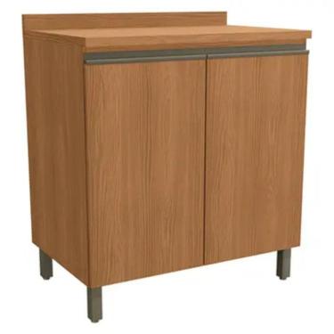 Imagem de Balcao 80cm MDP Com Tampo 2 Portas Kappesberg Maxxi