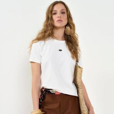 Imagem de Camiseta Colcci Patch Feminino-Feminino